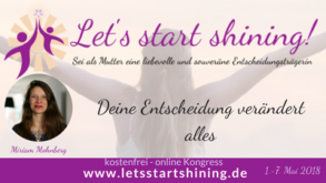 Let´s start shining Online Kongress