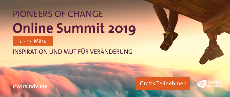 Der 3. Pioneers Of Change - Online Summit 2019