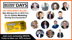 internet insider days online marketing Kongress 2019