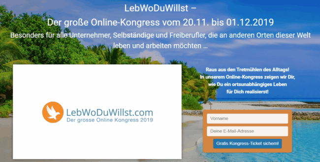 LebWoDuWillst Online Kongress