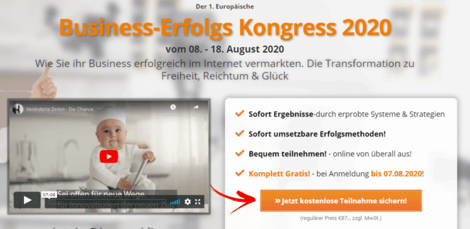 Business Erfolgs Kongress 2020
