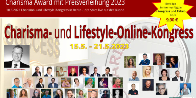 Charisma und Lifestyle-Online-Kongress