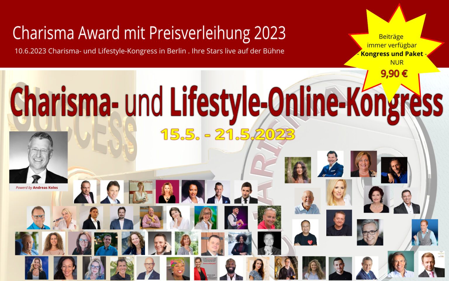 Charisma und Lifestyle-Online-Kongress 2023