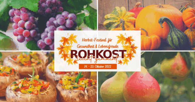 Rohkost leicht gemacht Herbst-Festival