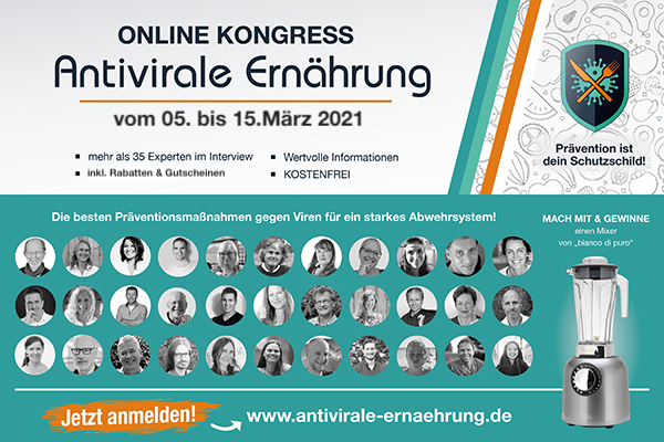 Antivirale Ernährung Online-Kongress 2021