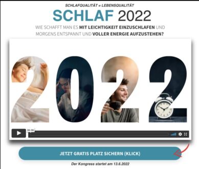 Schlafkongress 2022 Gregor Stark Schlaf Online Kongress