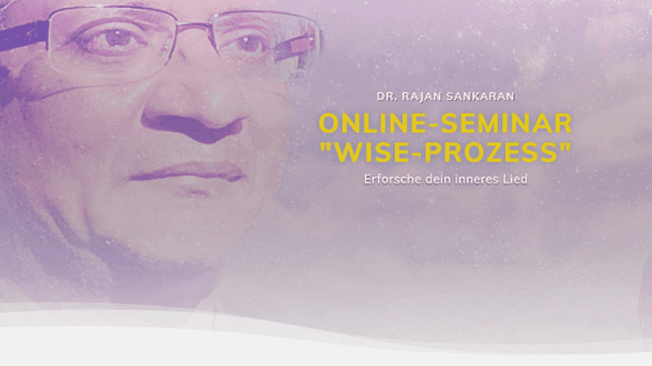 WISE Prozess mit Dr. Rajan Sankaran