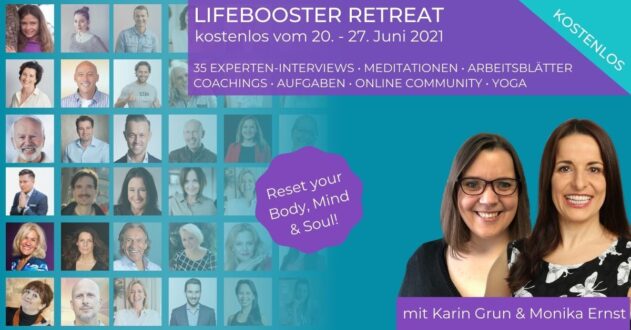 lifebooster retreat mit Karin Grun und Monika Ernst