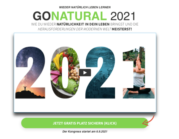 Go Natural 2021 Online Kongress