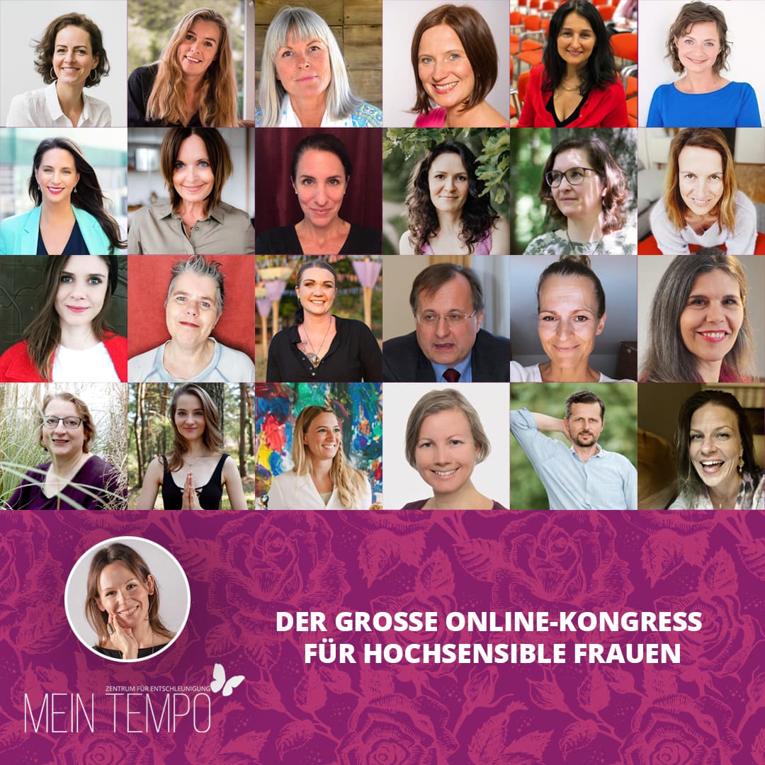 Große hochsensible Frauen Online-Kongress