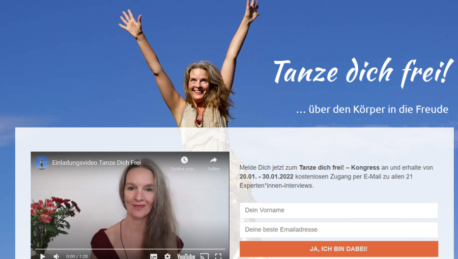 Tanze Dich frei Online Kongress 2022