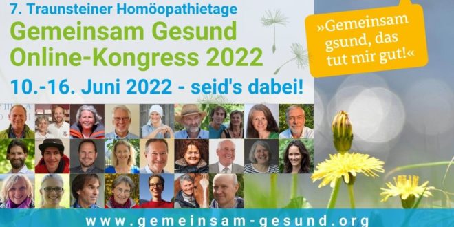 Gemeinsam Gesund Online-Kongress 2022