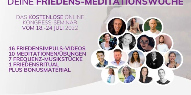 Online-Friedens-Meditationswoche