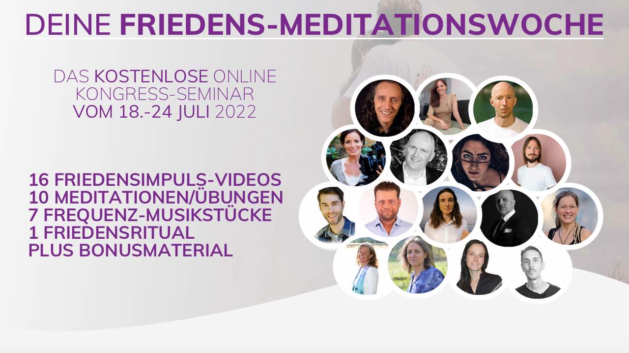 Online-Friedens-Meditationswoche 2022