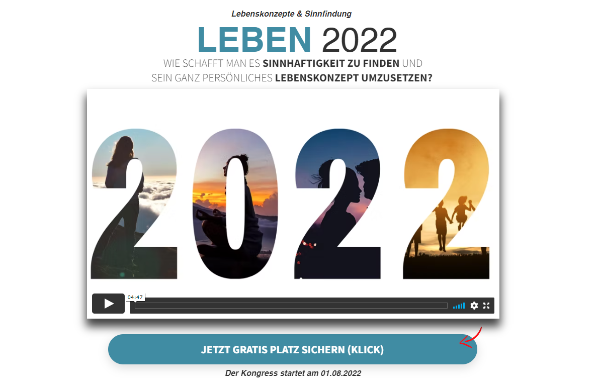 Leben 2022 Online-Kongress von Gregor Stark