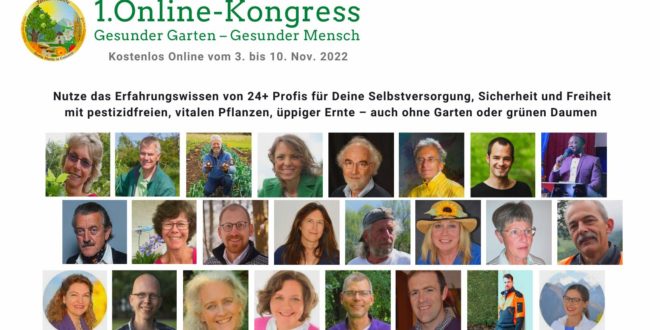 Gesunder Garten - Gesunder Mensch Online-Kongress