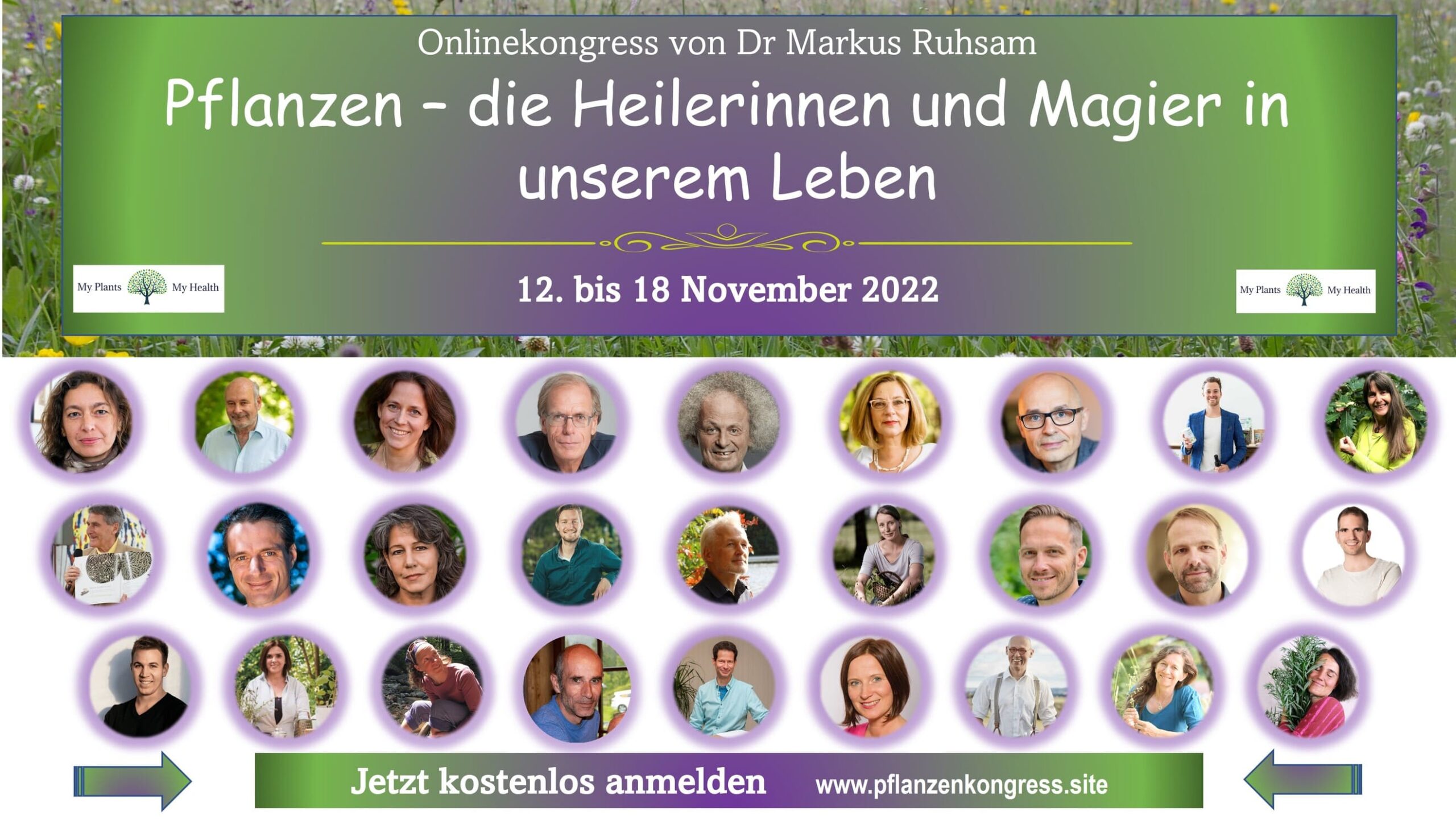 Pflanzen Online-Kongress Heilerinnen