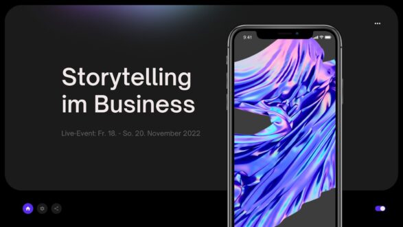 Storytelling im Business Online Live