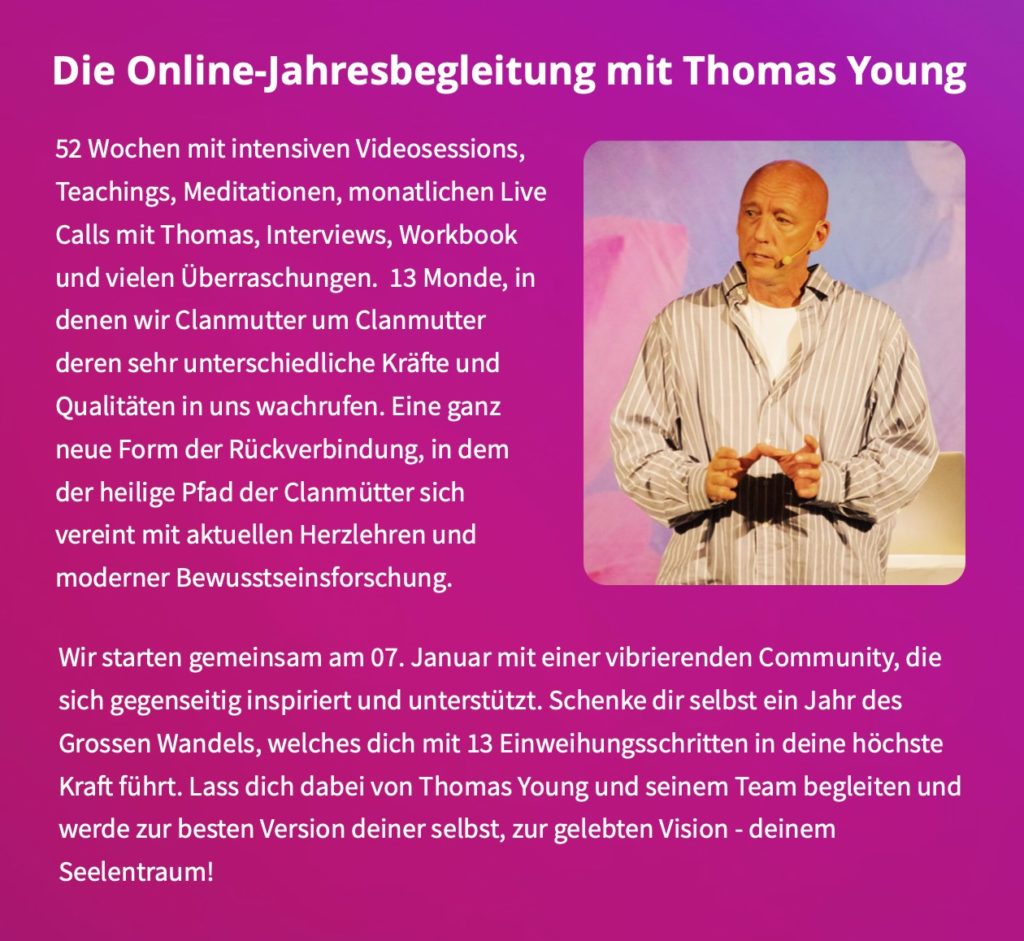 Thomas Young Masterclass Power of Love