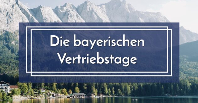 Bayerischen Vertriebstage Uwe Rieder
