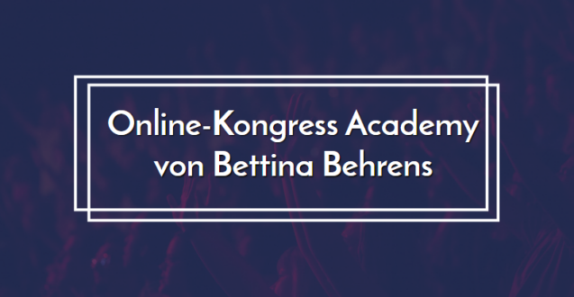 Online-Kongress-Akademie-Weiterbildung Speaker Bettina Behrens