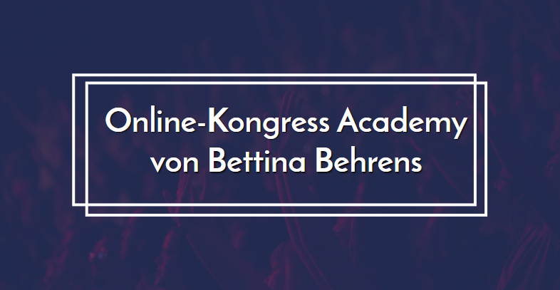 Online-Kongress Academy Weiterbildung als Speaker