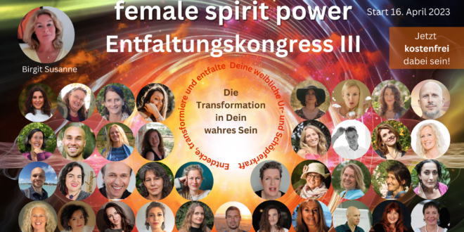 female spirit power Entfaltungskongress 2023