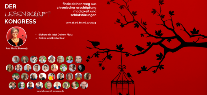 Der Lebenskraft Kongress Finde deinen Weg aus chronischer Erschöpfung, Müdigkeit und Schlafstörungen