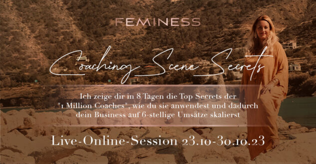 Coaching Scene Secrets Free & Live mit Marina Henze