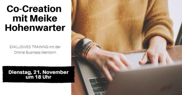 Co-Creation Freebie Idee mit Meike Hohenwarter