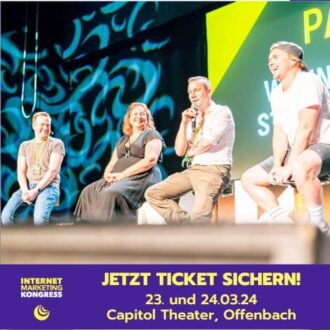Internet Marketing Kongress 2024 in Offenbach