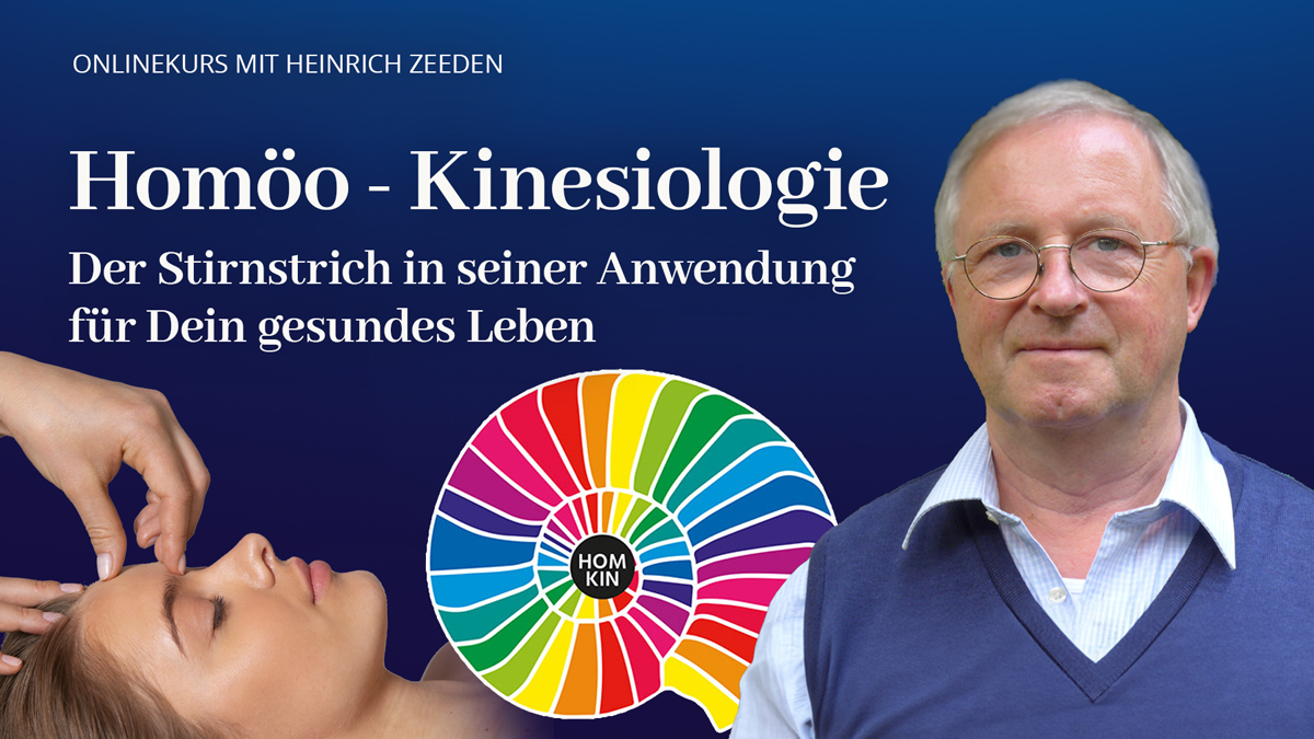 Stirnstrich Homöo-Kinesiologie mit Dr.med. Heinrich Zeeden