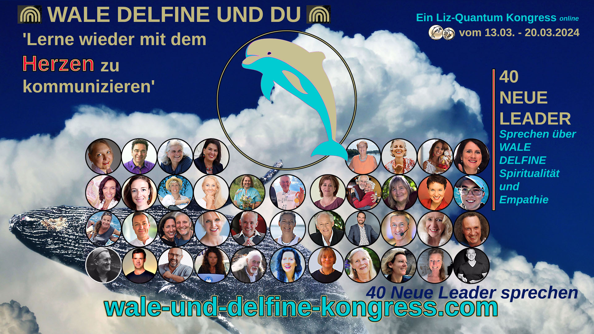 Wale Delfine und Du Online-Kongress