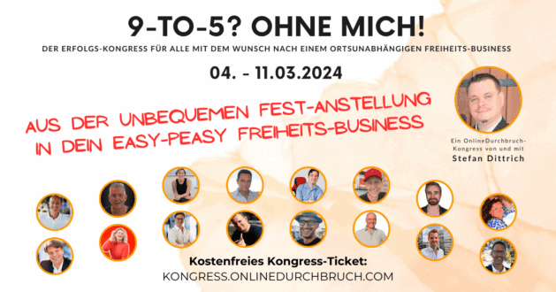 9-to-5 - Ohne mich! Erfolgs-Kongress
