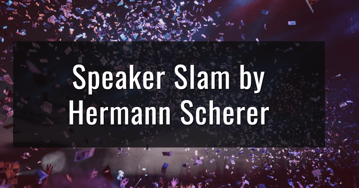 Speaker Slam Mastershausen by Hermann Scherer