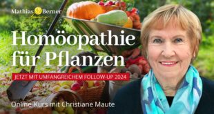 Homöopathie für Pflanzen - Online-Kurs mit Christiane Maute