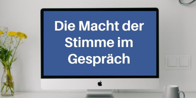 Die Macht der Stimme im Gespräch Online-Kurs Arno Fischbacher