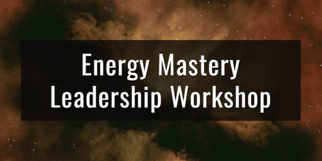 Energy Mastery Leadership Workshop Gurudev Bhaneshwaranand