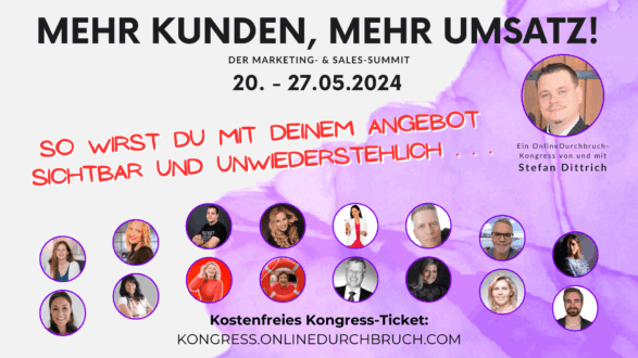 Der Marketing & Sales-Summit mehr Kunden und Umsatz