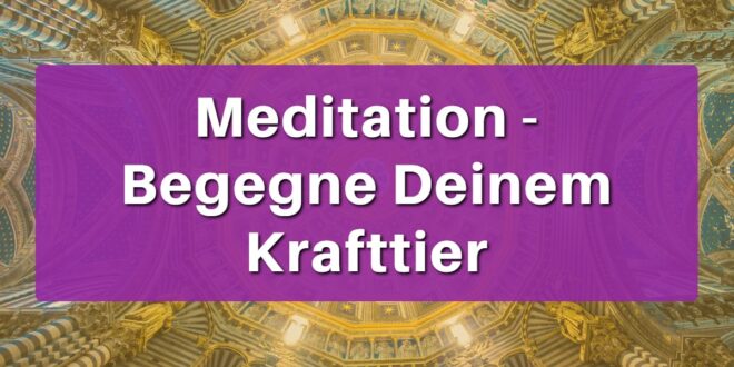 Meditation - Begegne Deinem Krafttier