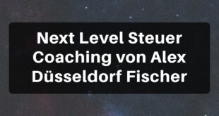 Next Level Steuer Coaching von Alex Düsseldorf Fischer
