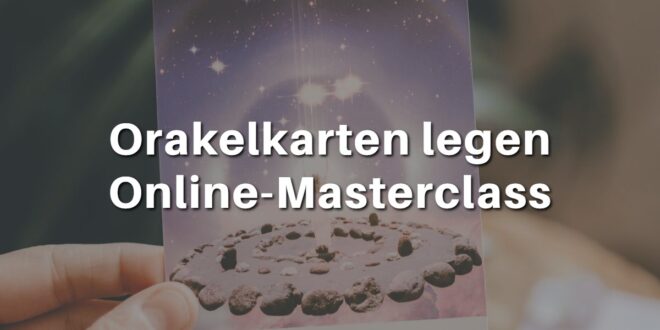 Brandneue Masterclass: Orakelkarten legen in 3 einfachen Schritten mit Colette Baron-Reid