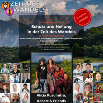 Schutz und Heilung in der Zeit des Wandels Online Mikrosummit & Seminar mit Alicia Kusumitra