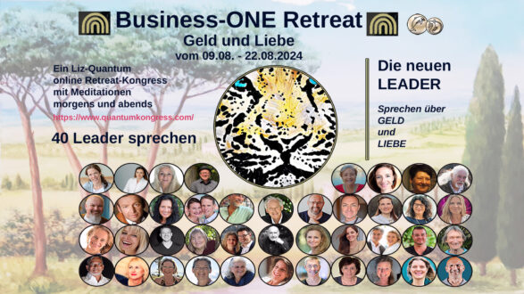 Business-ONE Retreat Geld und Liebe Online-Kongress