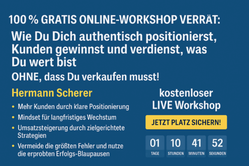 Online-Workshop mit Hermann Scherer