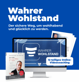 Bodo Schäfer Coaching Wahrer Wohlstand 2026