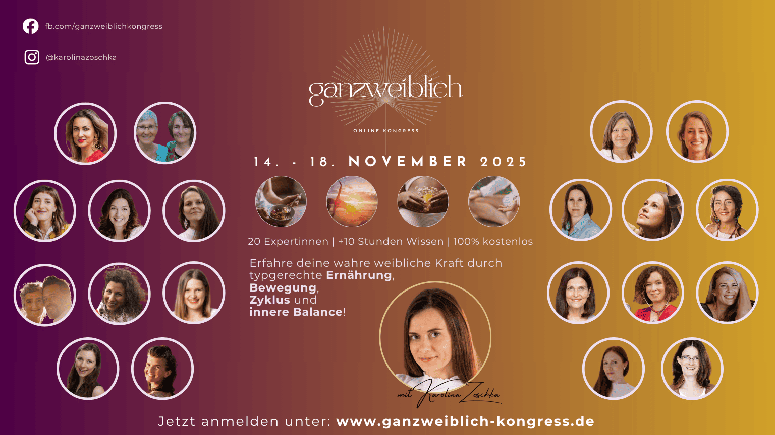 Ganzweiblich Online-Kongress 2025