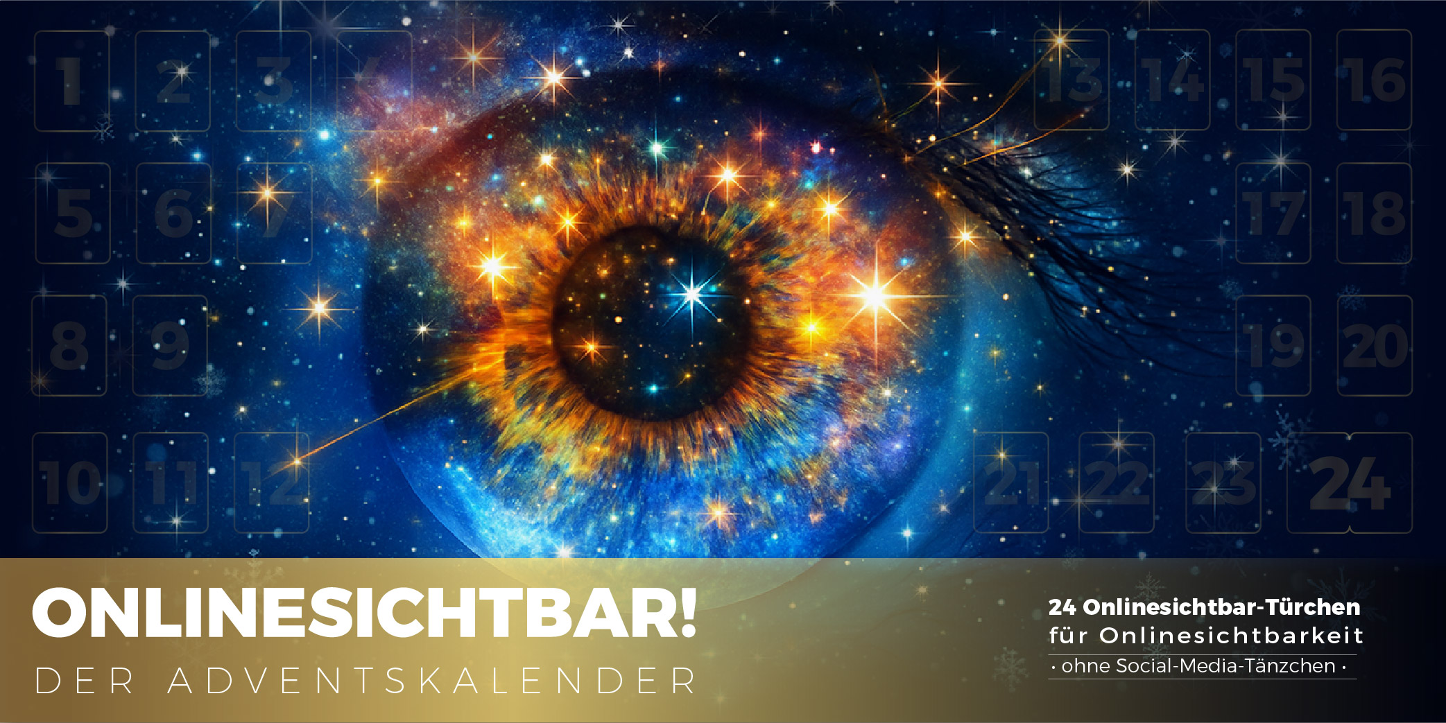 Der Onlinesichtbar-Adventskalender 2025