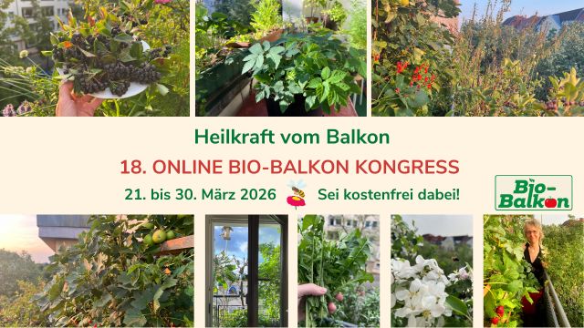 Heilkraft vom Balkon Online-Kongress 2026