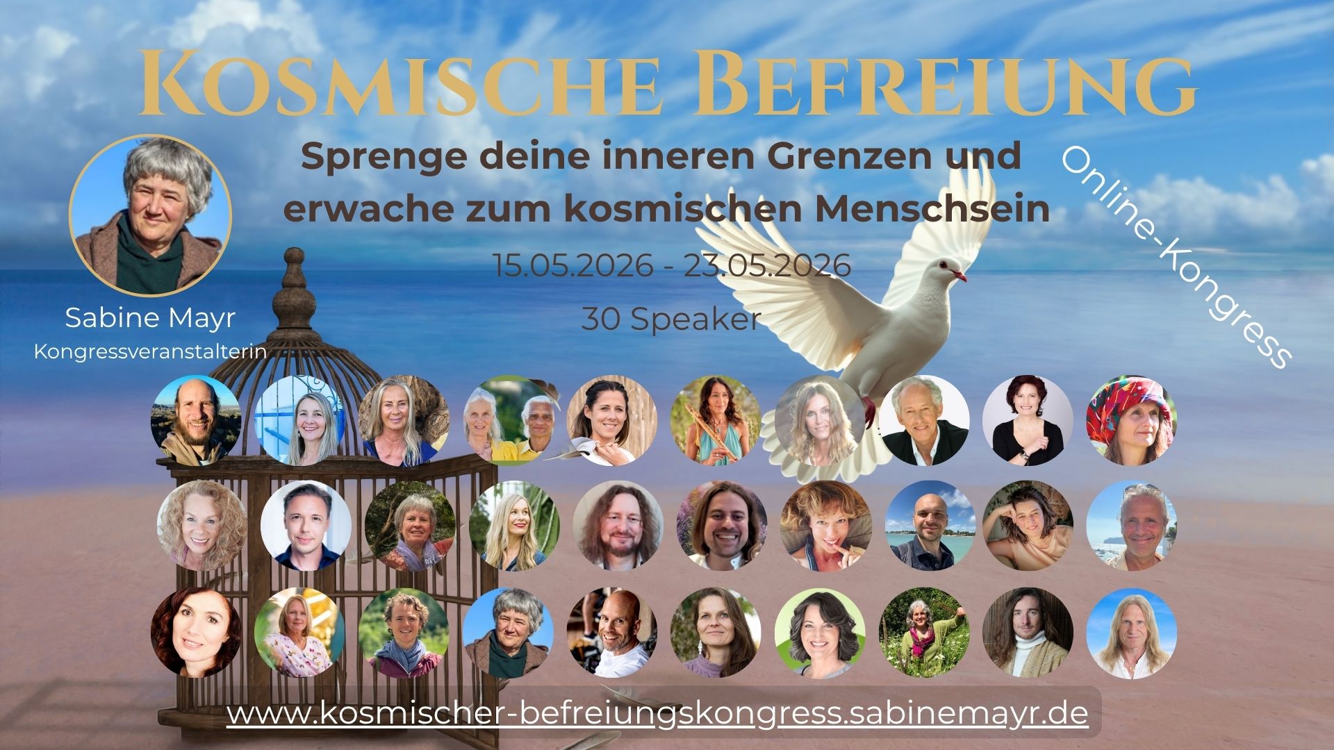 Kosmische Befreiung Online-Kongress 2026
